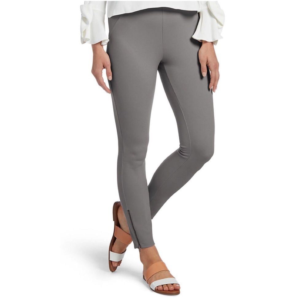 NWT HUE Ankle Zip Simply Stretch Skimmers Small